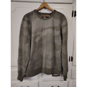 G-Star Raw Camo Rackam Crewneck Sweater Green -  Mens Size Medium